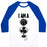Virgin Teez  Baseball Tee Unisex Classic Baseball Tee / x-small / White/Blue BASKETBALL FAN UNISEX CLASSIC BASEBALL TEE