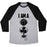 Virgin Teez  Baseball Tee Unisex Tri-Blend Baseball Tee / small / Athletic Gray / Black BASKETBALL FAN UNISEX TRI-BLEND BASEBALL TEE