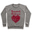 Virgin Teez  Pullover Crewneck Sweatshirt / x-small / Heathered Gray BASKETBALL GIRLFRIEND CREWNECK SWEATSHIRT