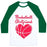 Virgin Teez  Baseball Tee Unisex Classic Baseball Tee / x-small / White/Dark Green BASKETBALL GIRLFRIEND UNISEX CLASSIC BASEBALL TEE