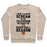 Virgin Teez  Pullover Crewneck Sweatshirt / x-small / Heathered Oatmeal BASKETBALL SEASON CREWNECK SWEATSHIRT