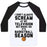 Virgin Teez  Baseball Tee Unisex Classic Baseball Tee / x-small / White/Black BASKETBALL SEASON UNISEX CLASSIC BASEBALL TEE