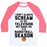 Virgin Teez  Baseball Tee Unisex Classic Baseball Tee / x-small / White/Neon Pink BASKETBALL SEASON UNISEX CLASSIC BASEBALL TEE