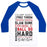 Virgin Teez  Baseball Tee Unisex Classic Baseball Tee / x-small / White/Blue BASKETBALL TYPOGRAPHIC (RED AND BLACK) UNISEX CLASSIC BASEBALL TEE