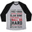 Virgin Teez  Baseball Tee Unisex Tri-Blend Baseball Tee / small / Athletic Gray / Black BASKETBALL TYPOGRAPHIC (RED AND BLACK) UNISEX TRI-BLEND BASEBALL TEE