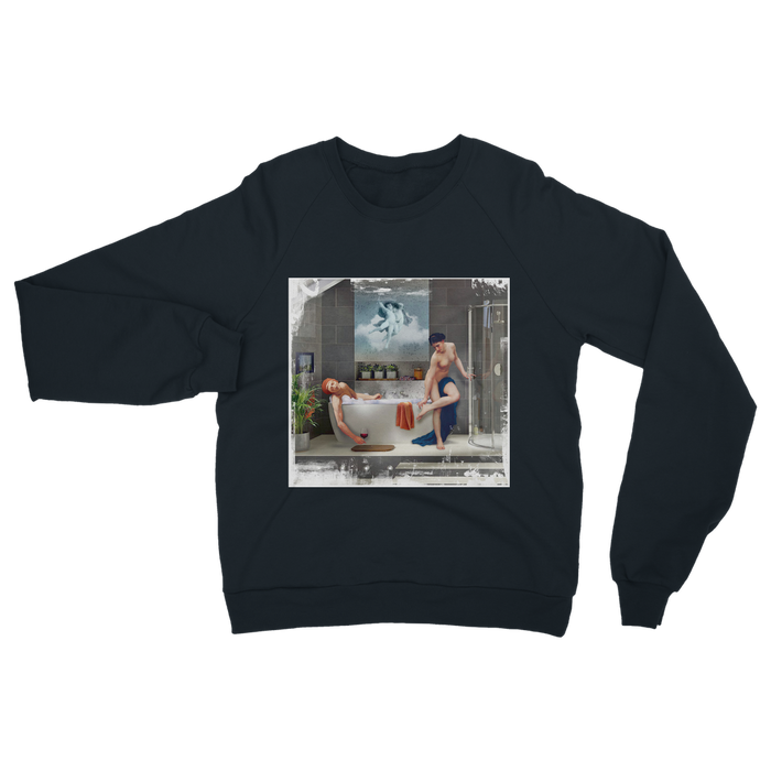 VIRGIN TEEZ Sweat shirt Navy / S Bathtime Classic Adult Sweatshirt