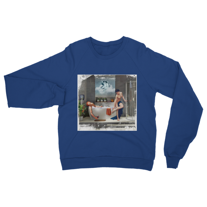 VIRGIN TEEZ Sweat shirt Royal / S Bathtime Classic Adult Sweatshirt