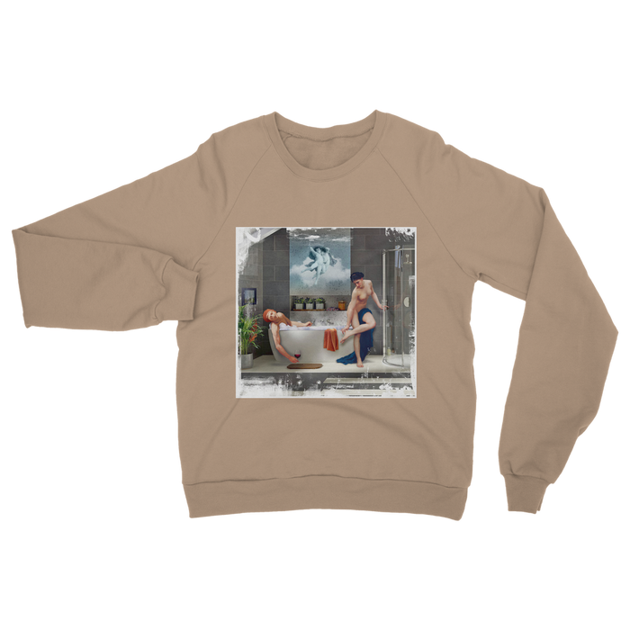 VIRGIN TEEZ Sweat shirt Nude / S Bathtime Classic Adult Sweatshirt