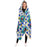 Abstract Pattren Hooded Blanket