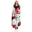 Abstract Pattren Hooded Blanket