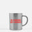 Be A Warrior Not A Worrier Gold & Silver Mug