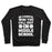 Virgin Teez  Pullover Crewneck Sweatshirt / x-small / Black BE CAREFUL WHO YOU CALL UGLY IN MIDDLE SCHOOL WHITE PRINT CREWNECK SWEATSHIRT