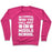 Virgin Teez  Pullover Crewneck Sweatshirt / x-small / Deep Pink BE CAREFUL WHO YOU CALL UGLY IN MIDDLE SCHOOL WHITE PRINT CREWNECK SWEATSHIRT