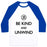 Virgin Teez  Baseball Tee Unisex Classic Baseball Tee / x-small / White/Blue BE KIND AND UNWIND (TANK) UNISEX CLASSIC BASEBALL TEE