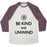 Virgin Teez  Baseball Tee Unisex Tri-Blend Baseball Tee / small / Oatmeal / Maroon BE KIND AND UNWIND (TANK) UNISEX TRI-BLEND BASEBALL TEE