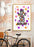 LUVD Framed Art Prints 8" x 11" / Black Be Nice Or Go Away Frame