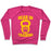 Virgin Teez  Pullover Crewneck Sweatshirt / x-small / Deep Pink BEAR IN TRAINING CREWNECK SWEATSHIRT