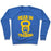 Virgin Teez  Pullover Crewneck Sweatshirt / x-small / Heathered Blue BEAR IN TRAINING CREWNECK SWEATSHIRT