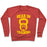Virgin Teez  Pullover Crewneck Sweatshirt / x-small / Heathered Red BEAR IN TRAINING CREWNECK SWEATSHIRT