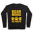 Virgin Teez  Pullover Crewneck Sweatshirt / x-small / Black BEAR MODE ACTIVATE CREWNECK SWEATSHIRT