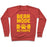 Virgin Teez  Pullover Crewneck Sweatshirt / x-small / Heathered Red BEAR MODE ACTIVATE CREWNECK SWEATSHIRT