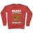 Virgin Teez  Pullover Crewneck Sweatshirt / x-small / Heathered Red BEARY MOTIVATED TO WORK OUT CREWNECK SWEATSHIRT