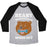 Virgin Teez  Baseball Tee Unisex Tri-Blend Baseball Tee / small / Athletic Gray / Black BEARY MOTIVATED TO WORK OUT UNISEX TRI-BLEND BASEBALL TEE
