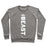 Virgin Teez  Pullover Crewneck Sweatshirt / x-small / Heathered Gray BEAST CREWNECK SWEATSHIRT