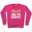 Virgin Teez  Pullover Crewneck Sweatshirt / x-small / Deep Pink BEAUTY AND THE BURPEES CREWNECK SWEATSHIRT