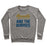 Virgin Teez  Pullover Crewneck Sweatshirt / x-small / Heathered Gray BEAUTY AND THE BURPEES CREWNECK SWEATSHIRT