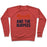 Virgin Teez  Pullover Crewneck Sweatshirt / x-small / Heathered Red BEAUTY AND THE BURPEES CREWNECK SWEATSHIRT