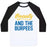 Virgin Teez  Baseball Tee Unisex Classic Baseball Tee / x-small / White/Black BEAUTY AND THE BURPEES UNISEX CLASSIC BASEBALL TEE
