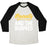 Virgin Teez  Baseball Tee Unisex Tri-Blend Baseball Tee / small / Oatmeal / Black BEAUTY AND THE BURPEES UNISEX TRI-BLEND BASEBALL TEE