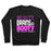 Virgin Teez  Pullover Crewneck Sweatshirt / x-small / Black BEAUTY, BRAINS AND BOOTY CREWNECK SWEATSHIRT
