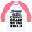 Virgin Teez  Baseball Tee Unisex Classic Baseball Tee / x-small / White/Neon Pink BEAUTY IN THE STANDS BEAST ON THE FIELD (SOFTBALL) UNISEX CLASSIC BASEBALL TEE