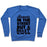 Virgin Teez  Pullover Crewneck Sweatshirt / x-small / Heathered Blue BEAUTY IN THE STREET AND A BEAST IN THE GYM CREWNECK SWEATSHIRT