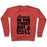 Virgin Teez  Pullover Crewneck Sweatshirt / x-small / Heathered Red BEAUTY IN THE STREET AND A BEAST IN THE GYM CREWNECK SWEATSHIRT