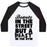 Virgin Teez  Baseball Tee Unisex Classic Baseball Tee / x-small / White/Black BEAUTY IN THE STREET AND A BEAST IN THE GYM UNISEX CLASSIC BASEBALL TEE