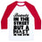 Virgin Teez  Baseball Tee Unisex Classic Baseball Tee / x-small / White/Red BEAUTY IN THE STREET AND A BEAST IN THE GYM UNISEX CLASSIC BASEBALL TEE