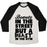 Virgin Teez  Baseball Tee Unisex Tri-Blend Baseball Tee / small / Oatmeal / Black BEAUTY IN THE STREET AND A BEAST IN THE GYM UNISEX TRI-BLEND BASEBALL TEE