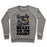Virgin Teez  Pullover Crewneck Sweatshirt / x-small / Heathered Gray BEAUTY IN THE STREET BEAST ON THE COURT CREWNECK SWEATSHIRT