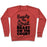 Virgin Teez  Pullover Crewneck Sweatshirt / x-small / Heathered Red BEAUTY IN THE STREET BEAST ON THE COURT CREWNECK SWEATSHIRT
