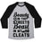 Virgin Teez  Baseball Tee Unisex Tri-Blend Baseball Tee / small / Athletic Gray / Black BEAUTY IN THE STREETS & A BEAST IN MY CLEATS SOCCER UNISEX TRI-BLEND BASEBALL TEE