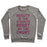 Virgin Teez  Pullover Crewneck Sweatshirt / x-small / Heathered Gray BEAUTY IN THE STREETS BEAST ON THE COURT CREWNECK SWEATSHIRT