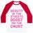 Virgin Teez  Baseball Tee Unisex Classic Baseball Tee / x-small / White/Red BEAUTY IN THE STREETS BEAST ON THE COURT UNISEX CLASSIC BASEBALL TEE