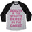 Virgin Teez  Baseball Tee Unisex Tri-Blend Baseball Tee / small / Athletic Gray / Black BEAUTY IN THE STREETS BEAST ON THE COURT UNISEX TRI-BLEND BASEBALL TEE
