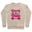 Virgin Teez  Pullover Crewneck Sweatshirt / x-small / Heathered Oatmeal BEAUTY IS PAIN CREWNECK SWEATSHIRT