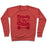 Virgin Teez  Pullover Crewneck Sweatshirt / x-small / Heathered Red BEAUTY IS PAIN CREWNECK SWEATSHIRT