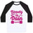 Virgin Teez  Baseball Tee Unisex Classic Baseball Tee / x-small / White/Black BEAUTY IS PAIN UNISEX CLASSIC BASEBALL TEE