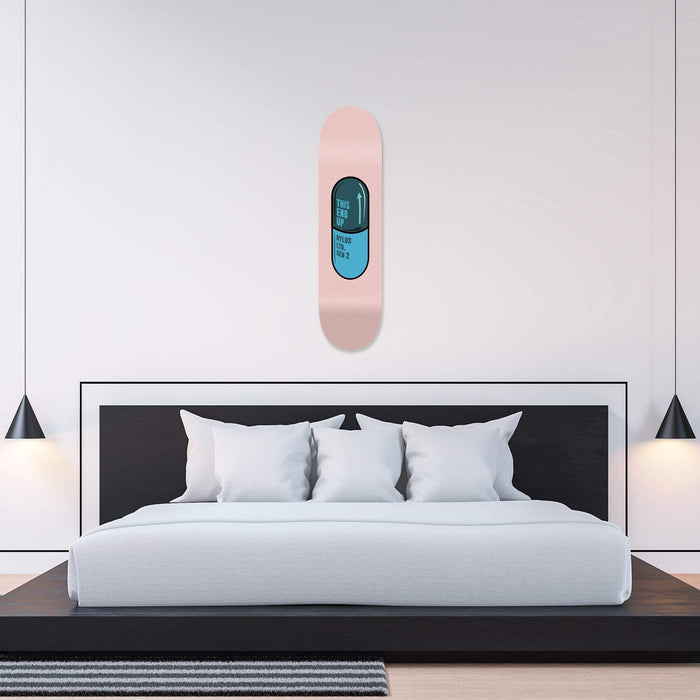 Pill Blue Skateboard